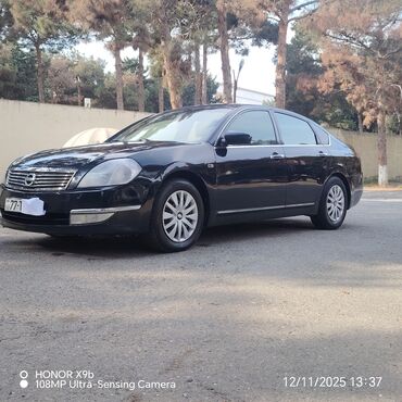 Nissan: Nissan Teana sedan - Kuzov: qara rəng, 4 qapı, xrom ön barmaqlıq və — 5