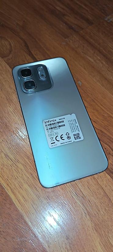 infinix note 50 pro: Infinix 256 GB, rəng - Gümüşü, Face ID — 1