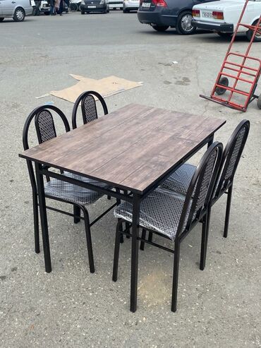 restoran ucun stol stullar: Gün ərzində çatdırılma olunur 4 stul masa çatdirilma pulsuz olacaq