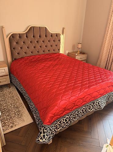 karaca home: Yataq üçün Yeni rəng - Qırmızı Yataq örtüyü — 3