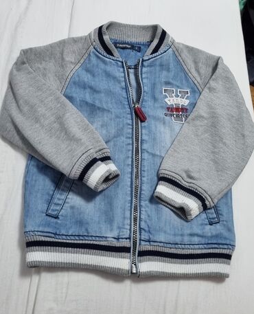 kape i salovi za decake: Denim jacket, 122-128