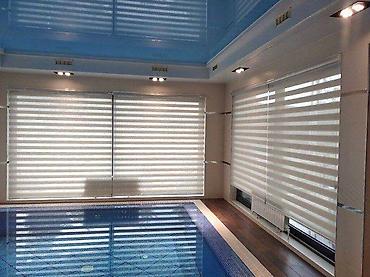 Жалюзи и рольшторы: Рулонные шторы «День‑Ночь» (зебра) - Двухслойная ткань с чередованием — 4