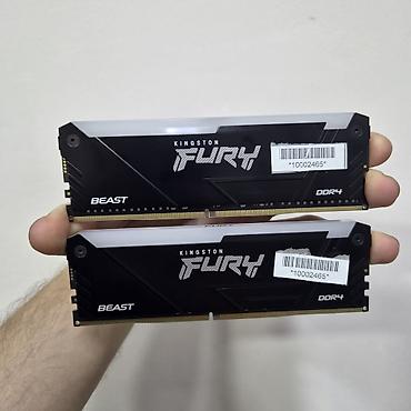 Оперативная память (RAM) для ПК, Новый, Kingston Fury, 32 ГБ, DDR4, 3200 МГц