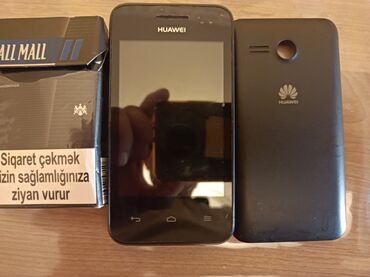 huawei ascend w1: Huawei Y220, rəng - Qara, Qırıq, İki sim kartlı