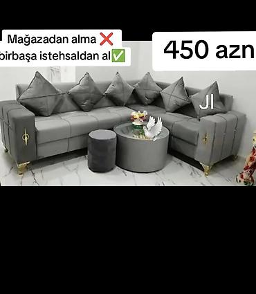Yeni, Künc divan, Qonaq otağı üçün, Açılmayan