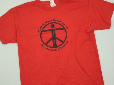 tanie sukienki wieczorowe czerwone: T-shirt, M (EU 38), condition - Very good