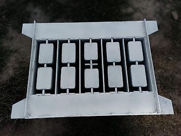 Матрицы для стройматериалов: Матрицы, прессформы для пескоблока в большом объеме, широкий — 13