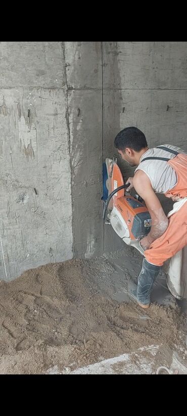 Tikinti və təmir: Beton kesimi beton kesen beton deşen betonlarin kesilmesi deşilmesi