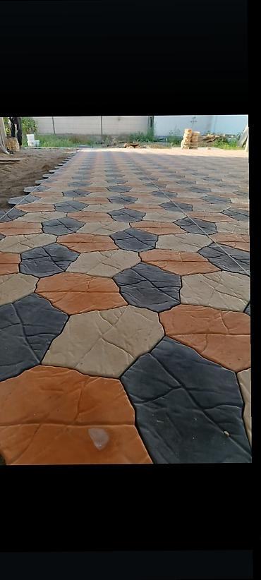 Тротуарная плитка: Тротуарная плитка восьмиугольной формы с декоративным узором — 2