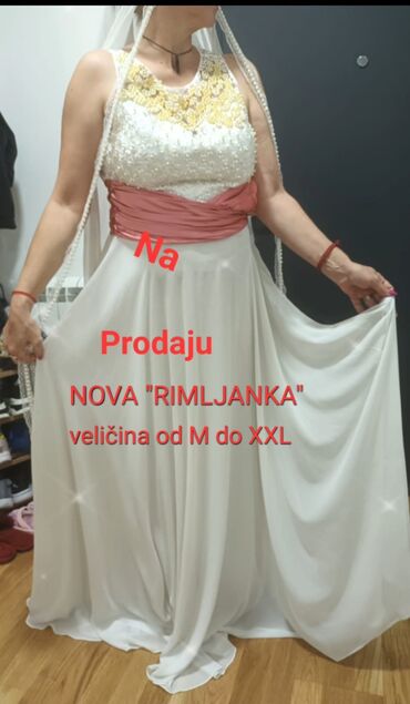 Venčanice: Prodajem novu "RIMLJANKA" venčanicu. Veličina odgovara od M do XXL — 3