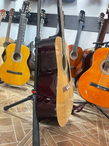 Akustik gitaralar: Akustik gitara, 6 sim, Yeni, Pulsuz çatdırılma, Ünvandan götürmə, Ödənişli çatdırılma — 14