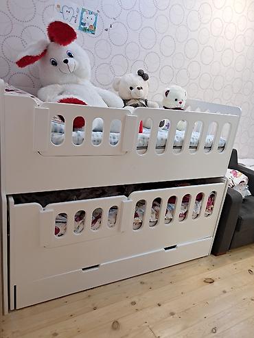 Oğlan və qız üçün, İşlənmiş, Çarpayı, Matras ilə, Siyirməli, MDF