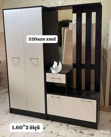Rəflər: Yeni, Düz dolab, Dəhliz dolabı