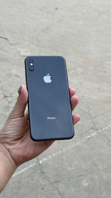 Apple iPhone: IPhone Xs Max, Б/у, 64 ГБ, Jet Black, 78 %