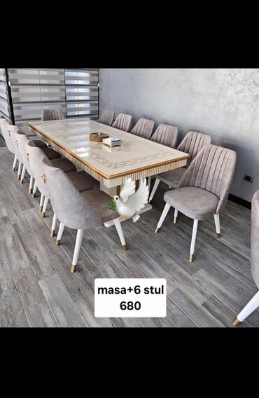 Masa və oturacaq dəstləri: Masa desti yeni