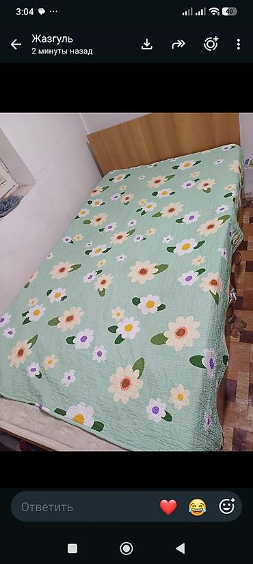кушетка ош: Продаю кровать полуторка с ящикоами 
Адресс Советская Щербакова — 2
