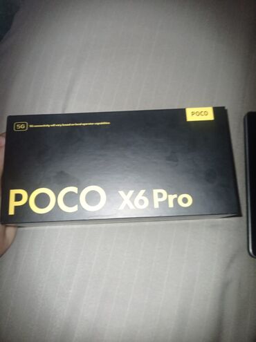 Poco: Poco X6 Pro 5G, 512 GB, rəng - Boz, Düyməli, Sensor, Barmaq izi — 8