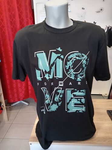 Majice: Men's T-shirt S (EU 36), M (EU 38), L (EU 40), bоја - Crna