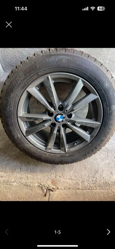 купить зимние шины бу: Дөңгөлөктөр монтажда 255 / 55 / R 18, Кыш, Колдонулган, Комплект, Жол тандабастар (АТ/МТ), Куйма, тешиктери - 5