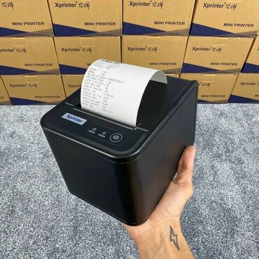 Торговые принтеры и сканеры: Принтер Чеков-Xprinter XP-80T 80mm 200mm/s Black USB+LAN Принтер — 10
