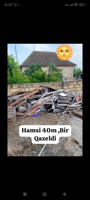 1 kub atsep qiymeti: Taxta qırıntıları və lövhələr – qarışıq ölçülərdə - Şəkillərdə