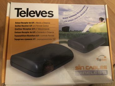 modem adaptoru: Televes dalğa ilə AV yayım və qəbul