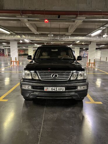 газ автомобиль: Lexus LX: 2003 г., 4.7 л, Автомат, Газ, Внедорожник