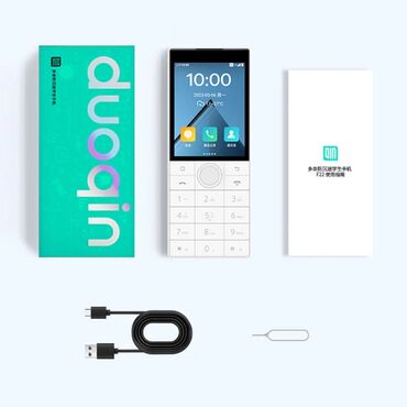 сот телефон флай: Xiaomi Duoqin QIN F22 2GB/16GB Black, White. Yeni və qutuda. Plenka