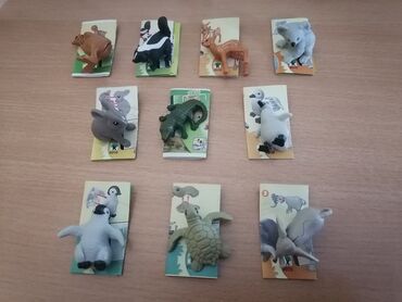 patrolne sape igracke imena: Set od deset plastičnih figurica različitih životinja, svaka