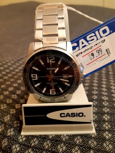 orginal qol saatlari: Новый, Наручные часы, Casio, цвет - Серебристый
