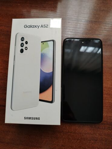 Samsung: Samsung Galaxy A52, 256 GB, rəng - Ağ, İki sim kartlı