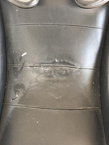 xəzər mebel: Salon üçün yuyucu kreslo (şampuanlama stolu) - Material: qara rəngli — 4