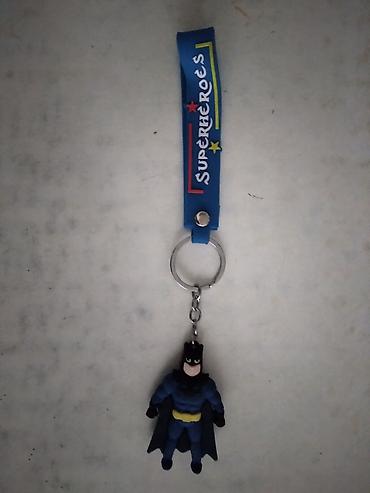 satovi: Privezak za kljuceve Superheroes, gumeni 22cm.kao nov — 1
