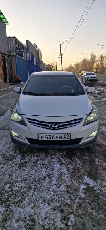 к5 2016: Hyundai Solaris: 2016 г., 1.4 л, Механика, Газ, Седан