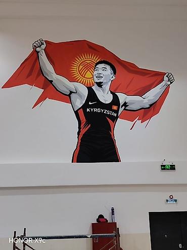 Ички жасалга: 🎨 Роспись стен на заказ от дипломированных художников! Создаём — 4