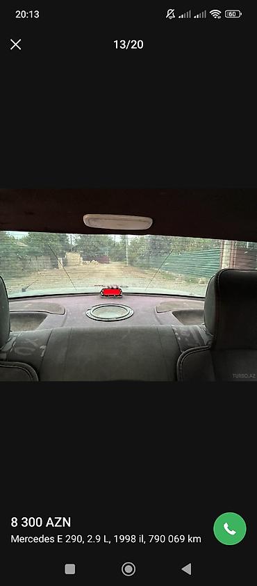 Mercedes-Benz: Mercedes-Benz E-Class: 2.9 l | 1998 il Sedan -da lalafo.az — 10 Mercedes-Benz: Mercedes-Benz E-Class: 2.9 l | 1998 il Sedan — 10