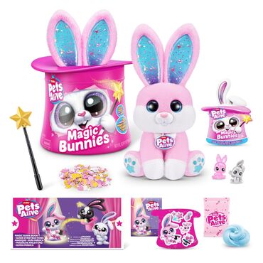 makasin uşaq üçün: Pets Alive Magic Bunnies oyuncaq dəsti uşaqlar üçün nəzərdə tutulmuş