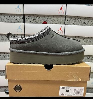 Papuče: UGG platforme papuče / klompe u camel boji, izrađene od mekog — 7