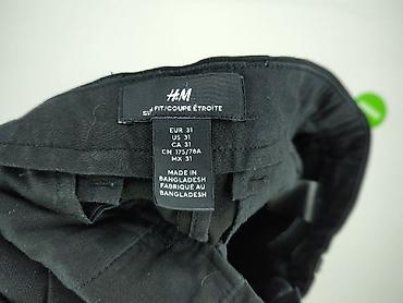 what material is that: H&M, Spodnie materiałowe damskie, rozmiar S — 4