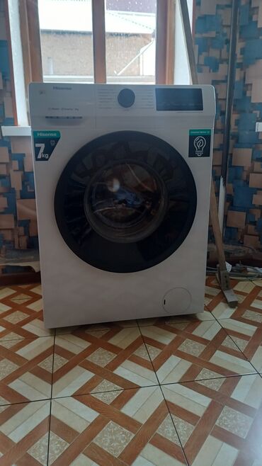 весы масса к: Кир жуучу машина Hisense, Автомат, 7 кг чейин, Толук өлчөм