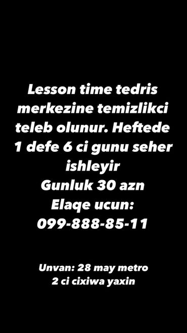 evlere temizlikçi: Уборщица требуется, Любой возраст, 1-2 года опыта, Вахтовый метод, Еженедельно оплата