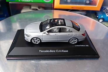 Avtomobil modelləri: Коллекционная модель Mercedes-Benz CLA-Class C117 silver 2013 Limited — 19