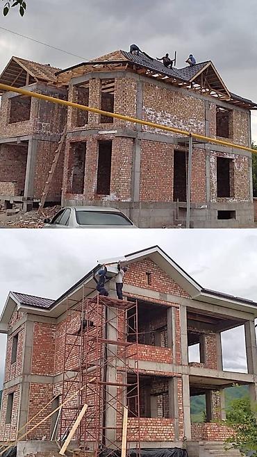 установка крыши: Кровельные работы под ключ Крыша жабабыз бардык турун. стаж 10 жыл — 9