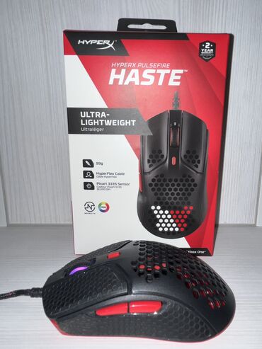 компьютерные мыши m: Hyperx Pulsfire Haste брал неделю назад Мышь HyperX Pulsefire Haste