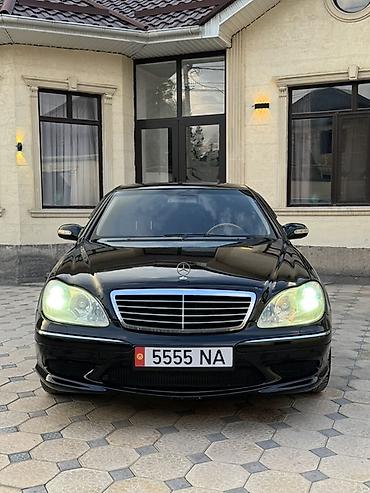 sl 55: Mercedes-Benz S-class AMG: 2003 г., 3.7 л, Автомат, Бензин, Седан — 1