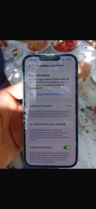 iphone 13 mini: IPhone 13, Mavi, Face ID — 1