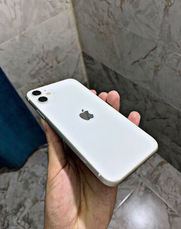 iphone x ekran qiymeti: IPhone 11, 64 GB, Ağ, Face ID, Sənədlərlə