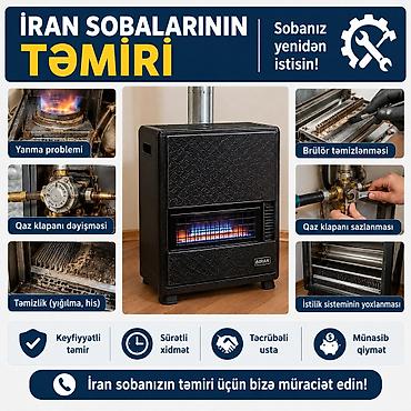 Peç və qızdırıcı təmiri: Təmir, İran peçləri, Nasazlığın aradan qaldırılması — 1