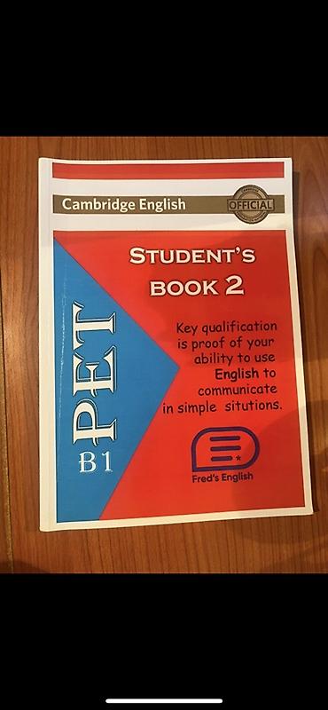 Kitablar və jurnallar: Məhsul: Cambridge English PET (B1) – Set 2 Brend/seriya: Fred’s — 8