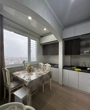 продажа квартир город кант: 3 комнаты, 82 м², 106 серия улучшенная, 9 этаж, Евроремонт